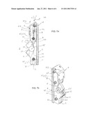 FASTENING DEVICE AND WORK VEHICLE, IN WHICH THE FASTENING DEVICE IS APPLIED diagram and image