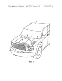 AUTOMOBILE OVER-BULKHEAD AIR INTAKE SYSTEM diagram and image