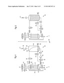 PROCESS AND DEVICE FOR DEWATERING A HYDRAULIC FLUID diagram and image