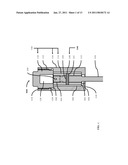 SAFETY CONNECTOR FOR HOT RUNNER, HAVING LATCH DESTRUCTIVELY INTERLOCKING VALVE STEM WITH ACTUATION PLATE diagram and image