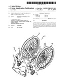 WHEELCHAIR HAVING REVERSIBLE SEAT RAIL SUPPORT STRUCTURE diagram and image