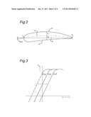 WIND TURBINE AND ROTOR BLADE WITH REDUCED LOAD FLUCTUATIONS diagram and image