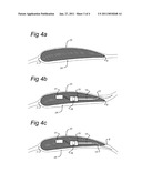 WIND TURBINE AND ROTOR BLADE WITH REDUCED LOAD FLUCTUATIONS diagram and image