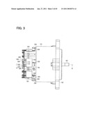 ELECTRONIC CIRCUIT-INTEGRATED MOTOR APPARATUS diagram and image