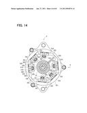 ELECTRONIC CIRCUIT-INTEGRATED MOTOR APPARATUS diagram and image