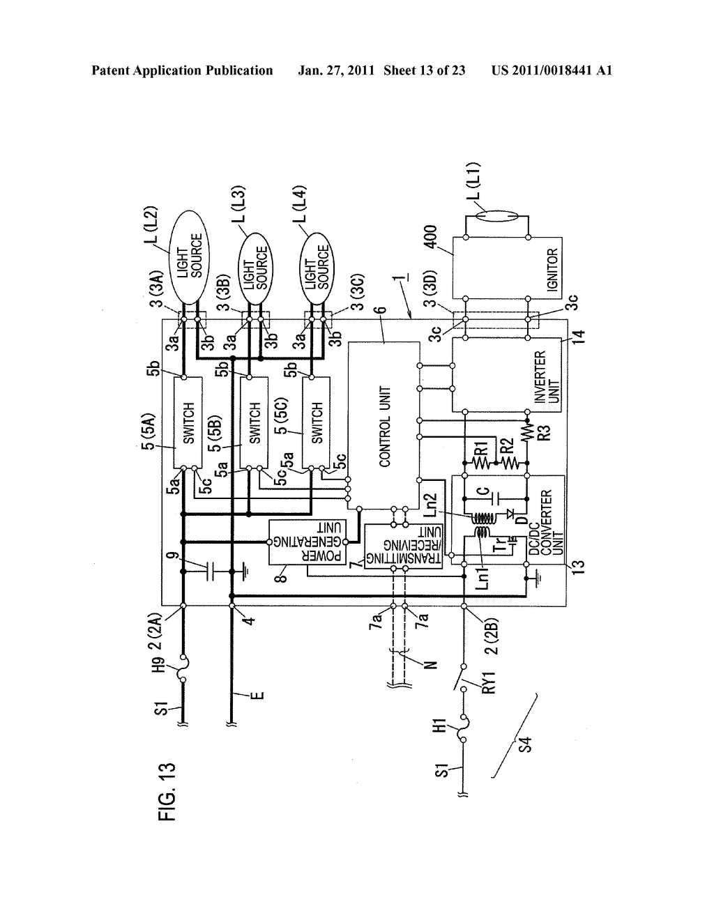 VEHICLE-MOUNTED LOAD CONTROLLER, VEHICLE-MOUNTED HEADLIGHT DEVICE, AND VEHICLE-MOUNTED TAILLIGHT DEVICE - diagram, schematic, and image 14