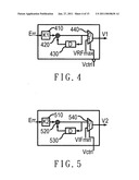 Automatic gain control loop with hysteresis switching diagram and image