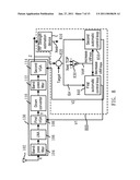 Automatic gain control loop with hysteresis switching diagram and image