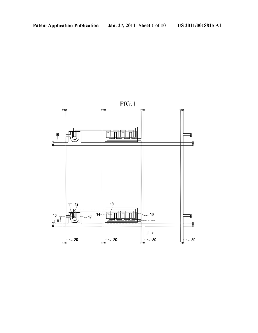 TOUCH SCREEN PANEL AND METHOD OF MANUFACTURING THE SAME - diagram, schematic, and image 02