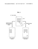 SENSING A TYPE OF ACTION USED TO OPERATE A TOUCH PANEL diagram and image