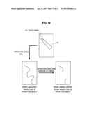 SENSING A TYPE OF ACTION USED TO OPERATE A TOUCH PANEL diagram and image