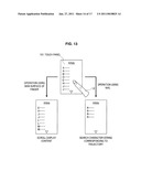 SENSING A TYPE OF ACTION USED TO OPERATE A TOUCH PANEL diagram and image