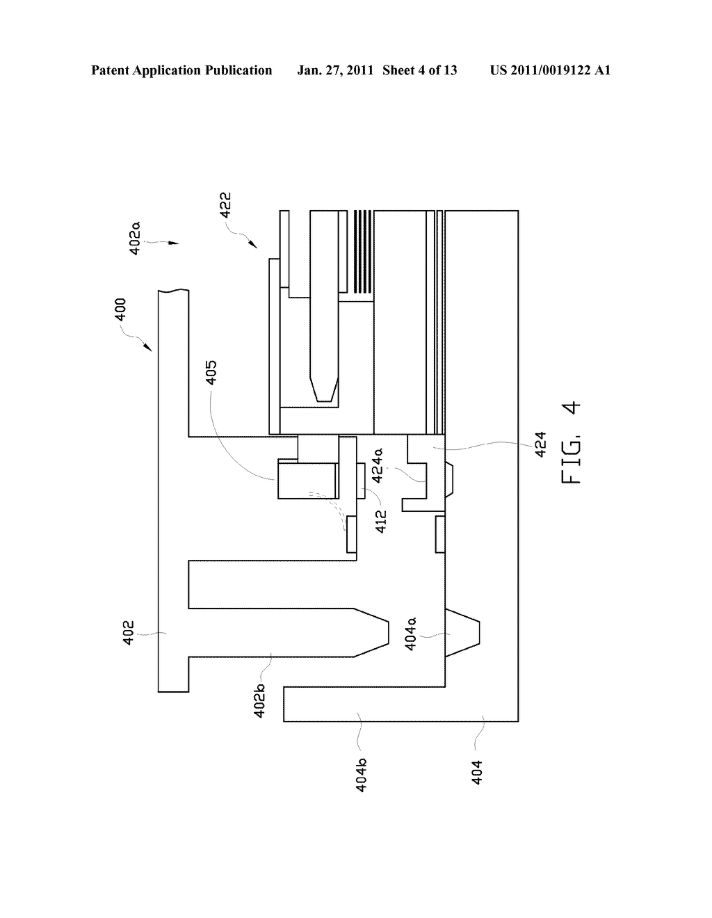 LIQUID CRYSTAL DISPLAY DEVICE WITH LIGHT SOURCE MODULE ASSEMBLED TO HOUSING - diagram, schematic, and image 05