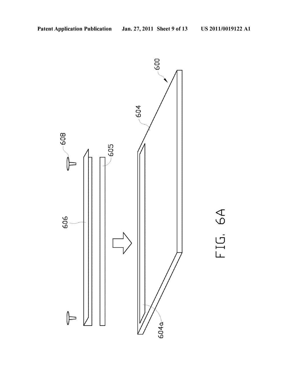 LIQUID CRYSTAL DISPLAY DEVICE WITH LIGHT SOURCE MODULE ASSEMBLED TO HOUSING - diagram, schematic, and image 10