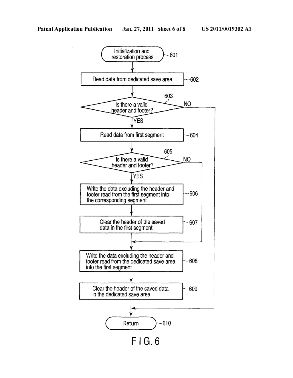 METHOD OF REFRESHING DATA STORED ON A DISK - diagram, schematic, and image 07