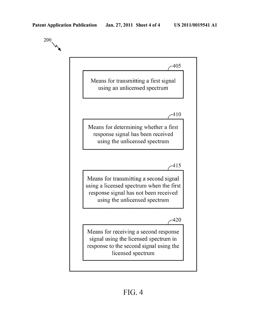 METHODS AND APPARATUS FOR IMPROVING POWER EFFICIENCY AND LATENCY OF MOBILE DEVICES USING AN OUT OF BAND WIRELESS RESOURCE - diagram, schematic, and image 05