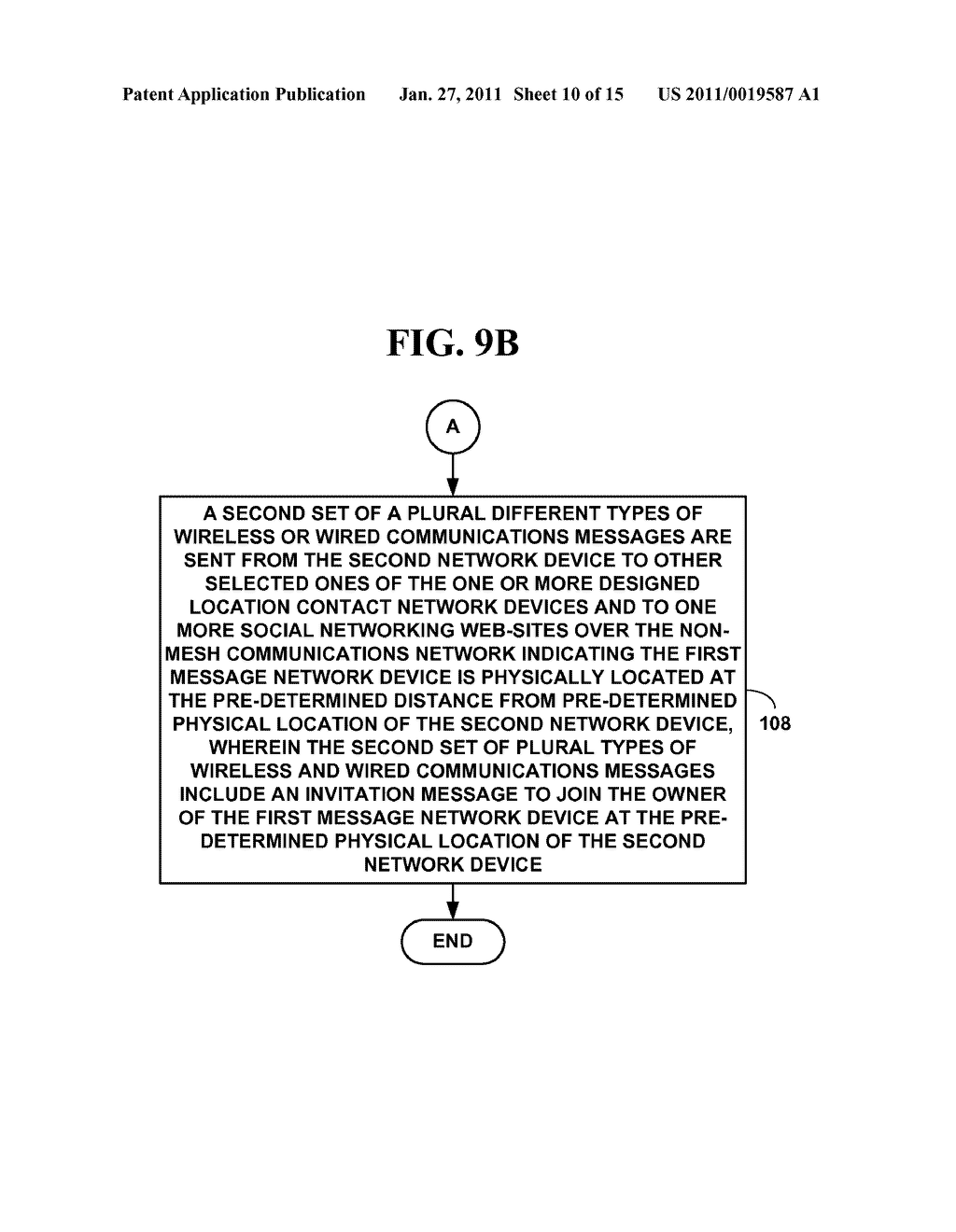 METHOD AND SYSTEM FOR DYNAMIC INFORMATION EXCHANGE ON LOCATION AWARE MESH NETWORK DEVICES - diagram, schematic, and image 11