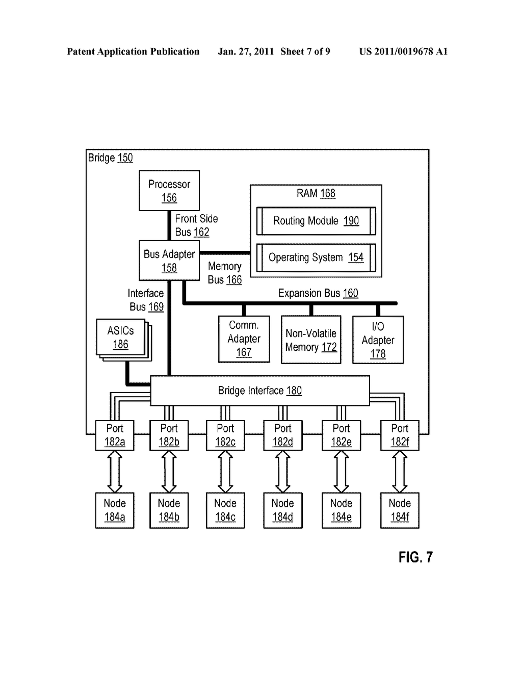 ROUTING FRAMES IN A SHORTEST PATH COMPUTER NETWORK FOR A MULTI-HOMED LEGACY BRIDGE NODE - diagram, schematic, and image 08