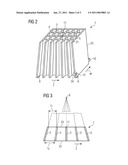 METHOD FOR PRODUCING A 2D COLLIMATOR ELEMENT FOR A RADIATION DETECTOR AND 2D COLLIMATOR ELEMENT diagram and image