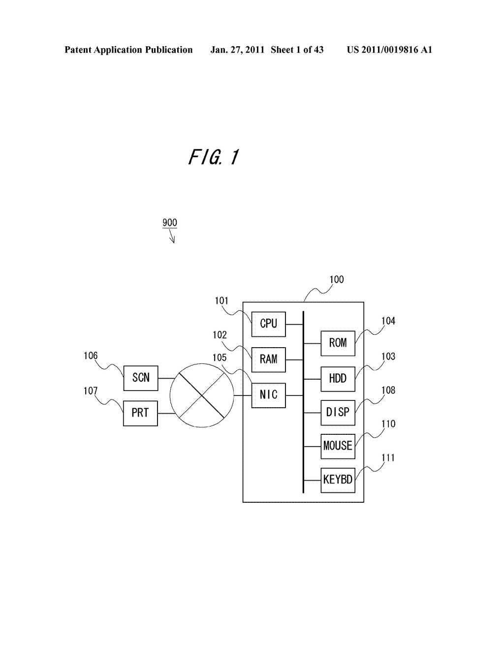 ELECTRONIC DOCUMENT PROCESSING SYSTEM - diagram, schematic, and image 02