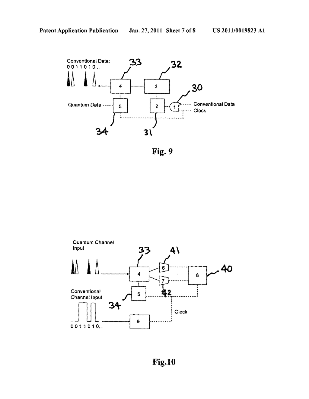  OPTICAL COMMUNICATION SYSTEM AND METHOD FOR SECURE DATA COMMUNICATION USING QUANTUM KEY DISTRIBUTION - diagram, schematic, and image 08