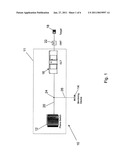 System for intercepting signals to be transmitted over a fiber optic network and associated method diagram and image