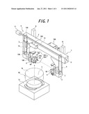 Handling device and handling method of quartz glass crucible diagram and image