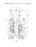 APPARATUS FOR TRANSFERRING DOSES OF PLASTIC MATERIAL diagram and image