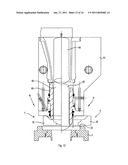 APPARATUS FOR TRANSFERRING DOSES OF PLASTIC MATERIAL diagram and image