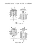 Demolding device for injection molding part with undercut diagram and image