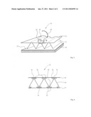 METHOD FOR MANUFACTURING A CORE COMPOSITE PROVIDED WITH COVER LAYERS ON BOTH SIDES AS WELL AS A CORE COMPOSITE diagram and image