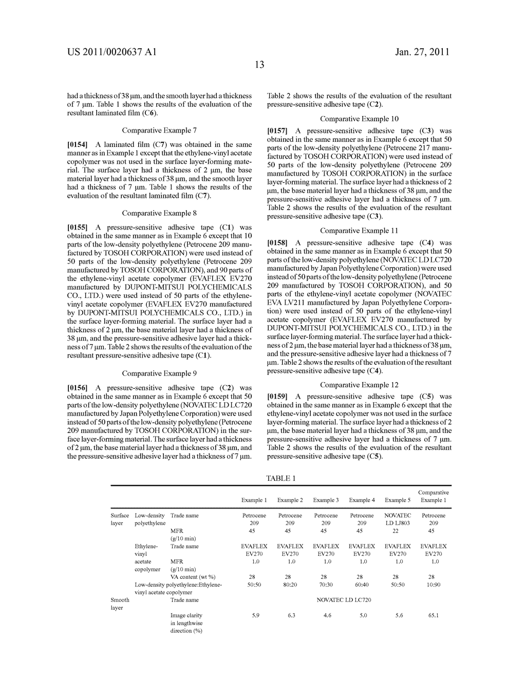 LAMINATED FILM AND PRESSURE-SENSITIVE ADHESIVE TAPE - diagram, schematic, and image 16