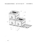 Battery module with related devices and methods diagram and image