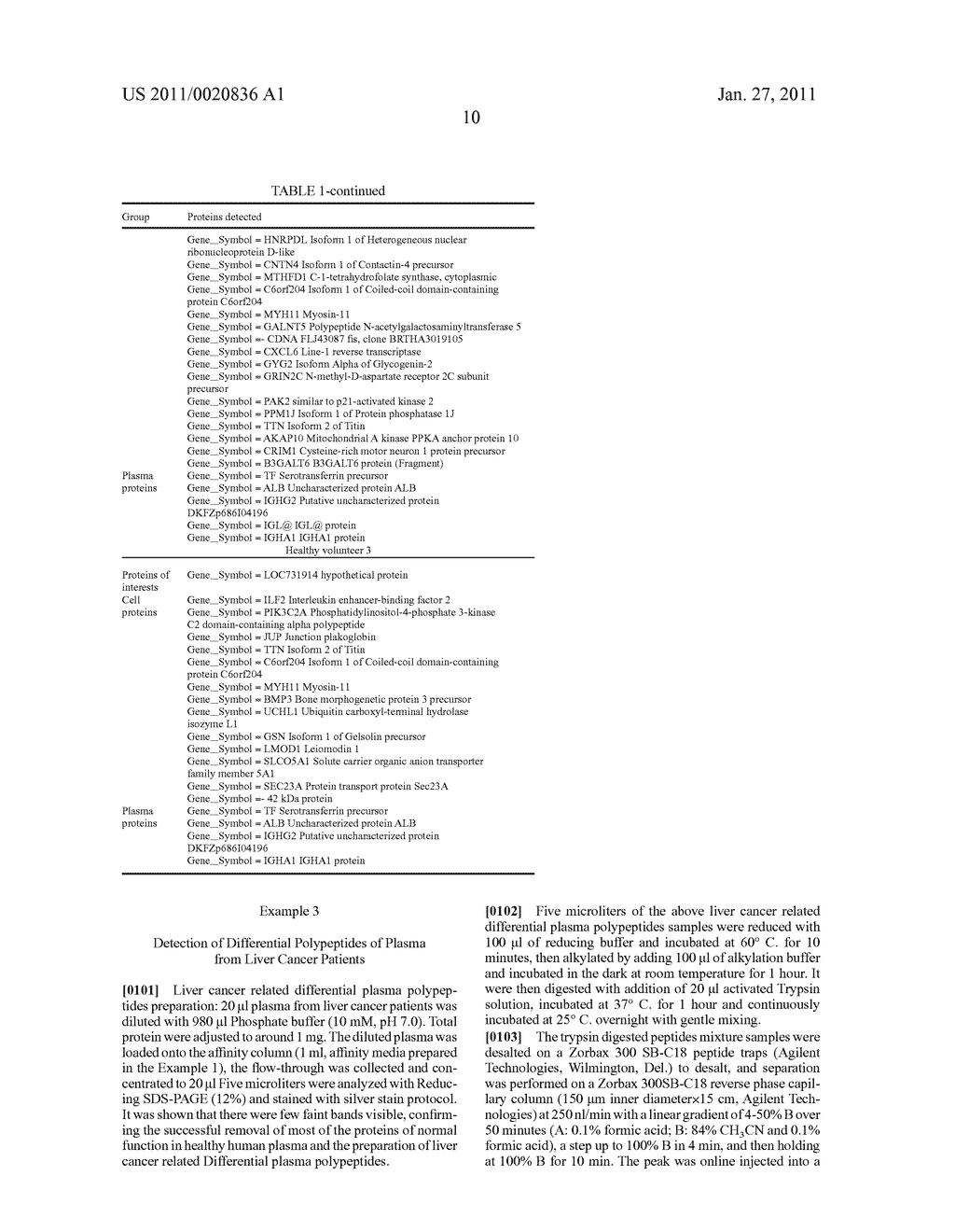 PROCESS FOR DIFFERENTIAL POLYPEPTIDES DETECTION AND USES THEREOF - diagram, schematic, and image 15