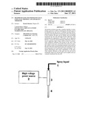 METHOD OF GENE TRANSFER INTO CELLS USING ELECTROSPRAY AND APPARATUS THEREFOR diagram and image