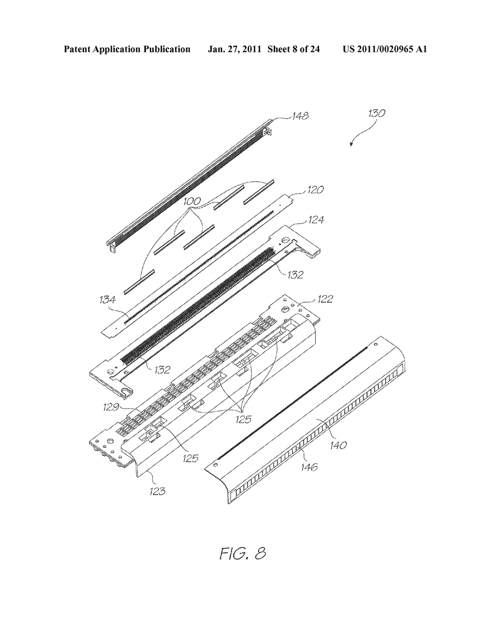 METHOD OF FABRICATING PRINTHEAD INTEGRATED CIRCUIT WITH BACKSIDE ELECTRICAL CONNECTIONS - diagram, schematic, and image 09