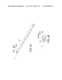 LED CHIP PACKAGE STRUCTURE WITH HIGH-EFFICIENCY LIGHT EMISSION BY ROUGH SURFACES AND METHOD OF MAKING THE SAME diagram and image