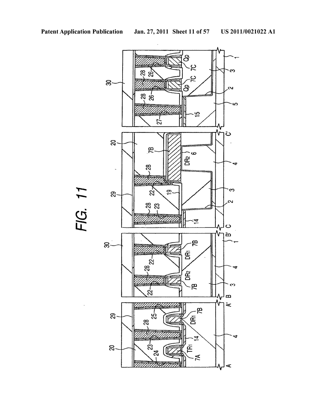  METHOD OF MANUFACTURING A SEMICONDUCTOR INTEGRATED CIRCUIT DEVICE - diagram, schematic, and image 12