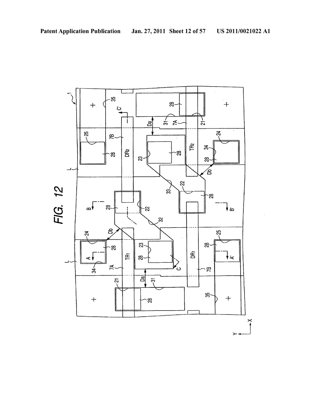  METHOD OF MANUFACTURING A SEMICONDUCTOR INTEGRATED CIRCUIT DEVICE - diagram, schematic, and image 13