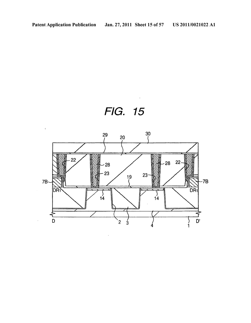  METHOD OF MANUFACTURING A SEMICONDUCTOR INTEGRATED CIRCUIT DEVICE - diagram, schematic, and image 16