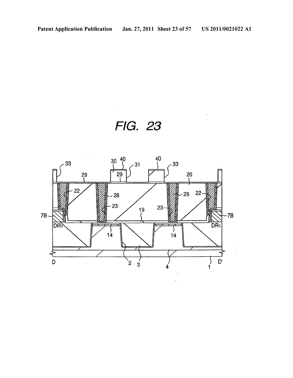  METHOD OF MANUFACTURING A SEMICONDUCTOR INTEGRATED CIRCUIT DEVICE - diagram, schematic, and image 24