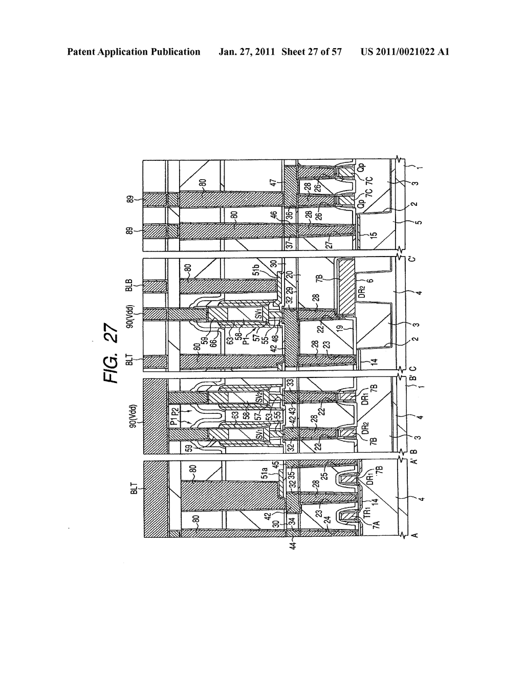  METHOD OF MANUFACTURING A SEMICONDUCTOR INTEGRATED CIRCUIT DEVICE - diagram, schematic, and image 28