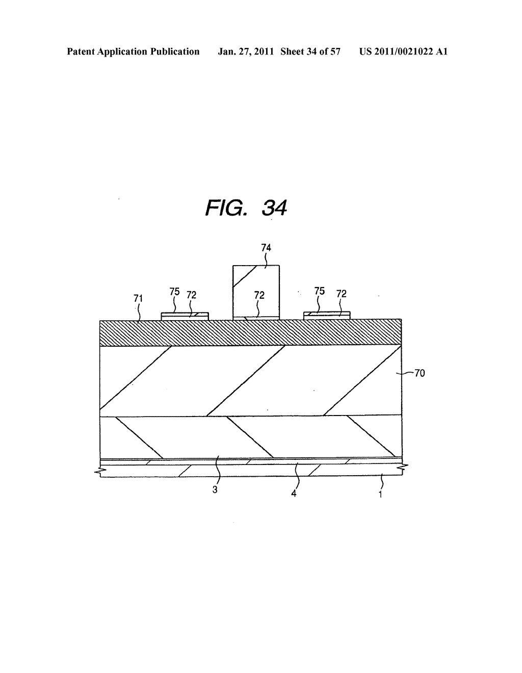  METHOD OF MANUFACTURING A SEMICONDUCTOR INTEGRATED CIRCUIT DEVICE - diagram, schematic, and image 35