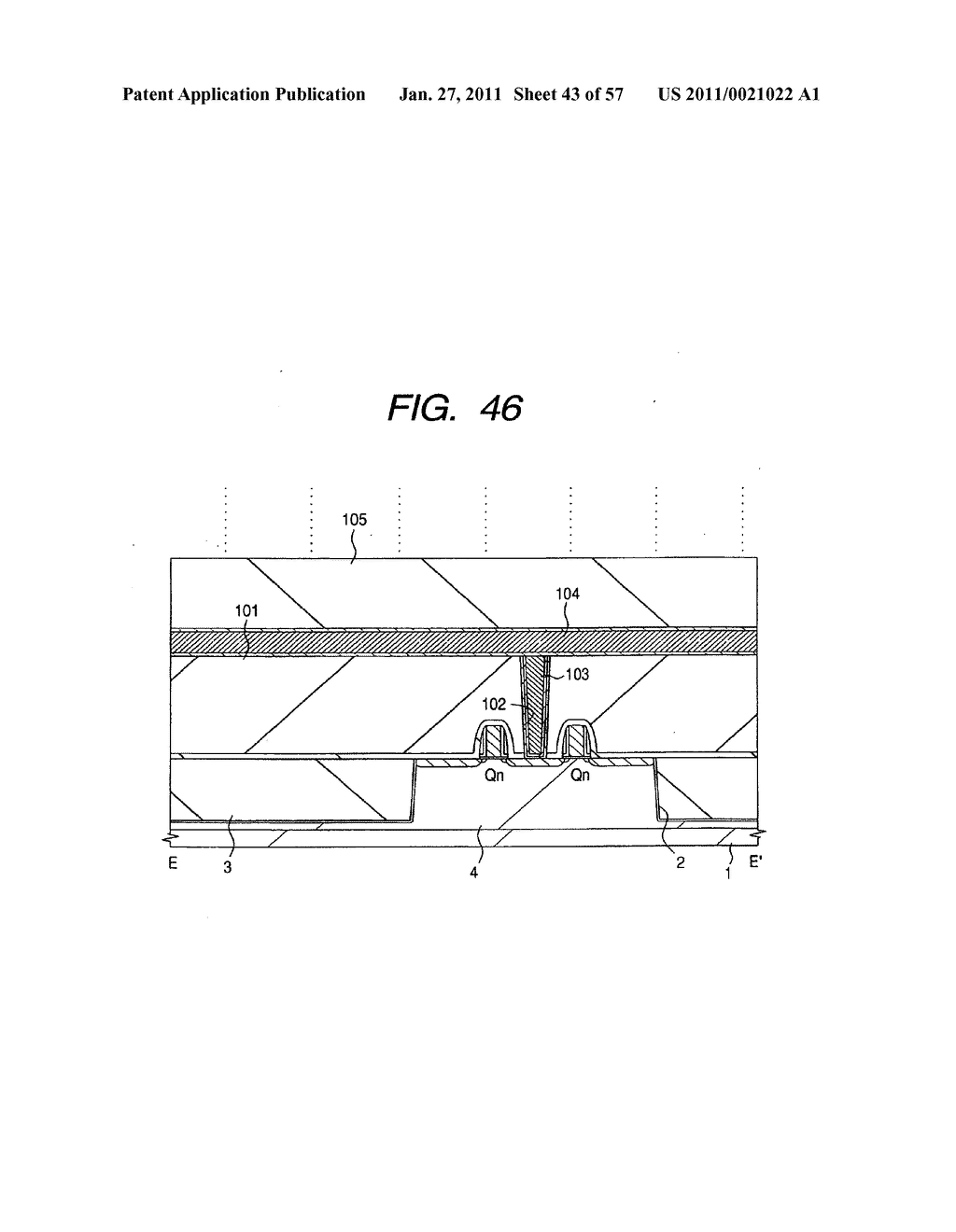  METHOD OF MANUFACTURING A SEMICONDUCTOR INTEGRATED CIRCUIT DEVICE - diagram, schematic, and image 44