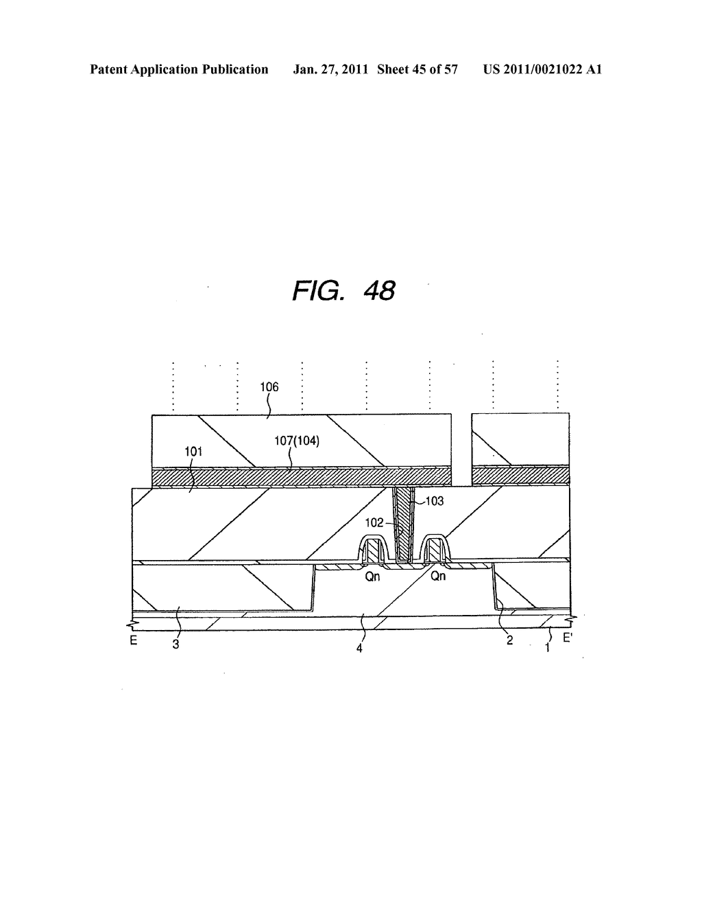  METHOD OF MANUFACTURING A SEMICONDUCTOR INTEGRATED CIRCUIT DEVICE - diagram, schematic, and image 46