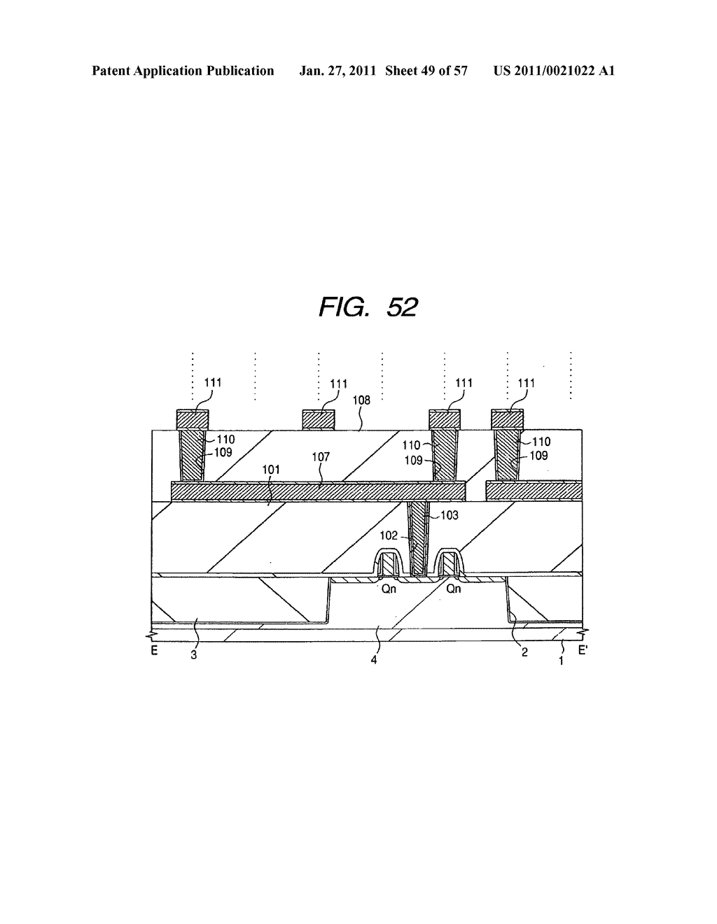  METHOD OF MANUFACTURING A SEMICONDUCTOR INTEGRATED CIRCUIT DEVICE - diagram, schematic, and image 50