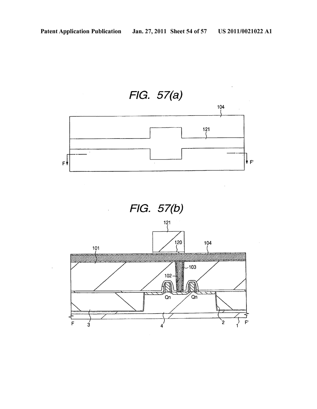  METHOD OF MANUFACTURING A SEMICONDUCTOR INTEGRATED CIRCUIT DEVICE - diagram, schematic, and image 55