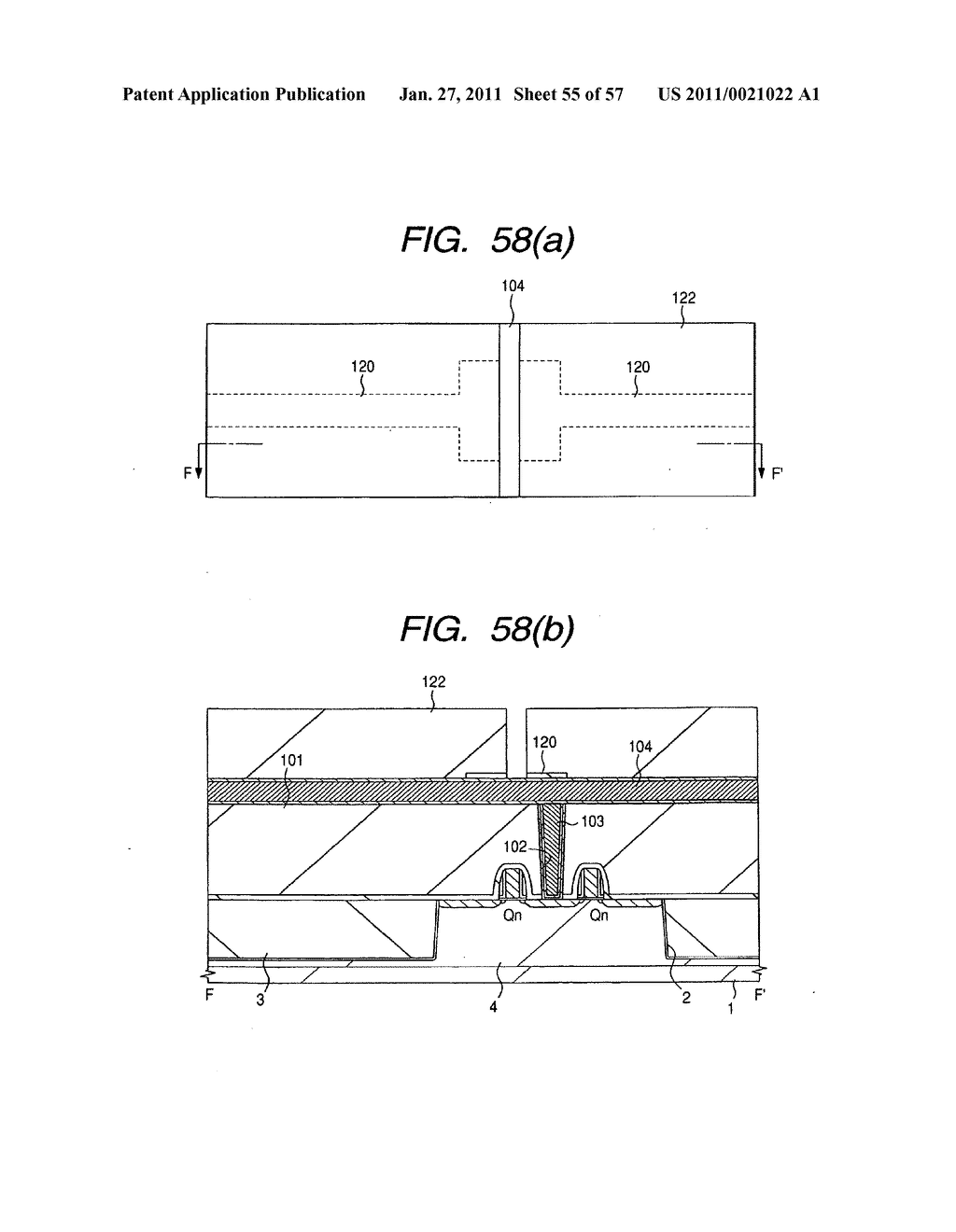  METHOD OF MANUFACTURING A SEMICONDUCTOR INTEGRATED CIRCUIT DEVICE - diagram, schematic, and image 56