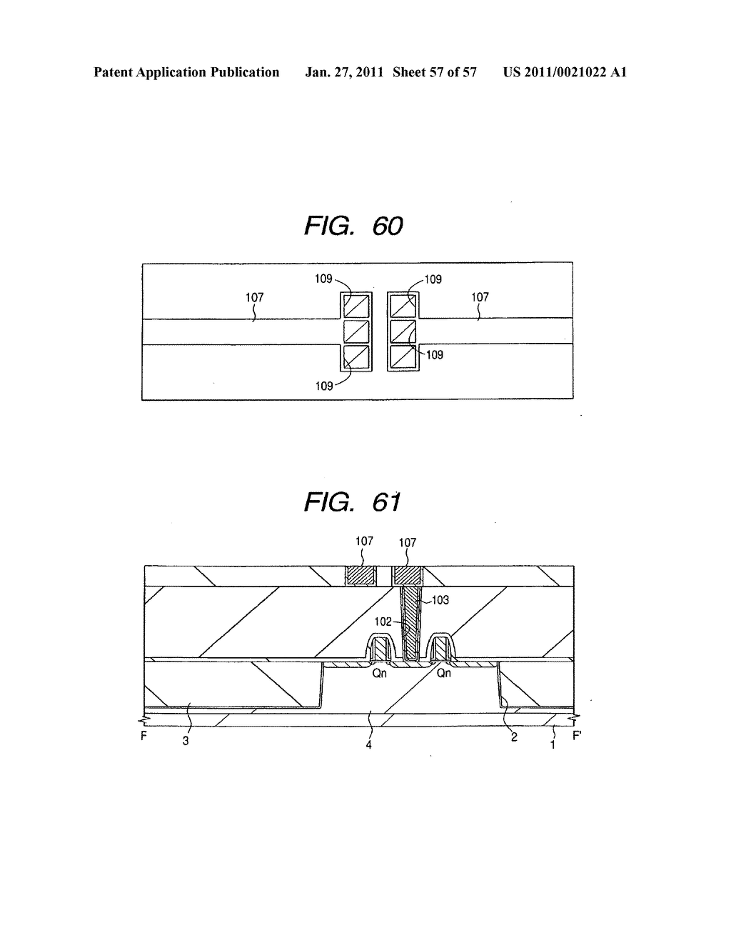  METHOD OF MANUFACTURING A SEMICONDUCTOR INTEGRATED CIRCUIT DEVICE - diagram, schematic, and image 58