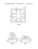 METHODS FOR FABRICATING NON-PLANAR ELECTRONIC DEVICES HAVING SIDEWALL SPACERS FORMED ADJACENT SELECTED SURFACES diagram and image